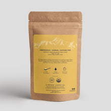 Load image into Gallery viewer, LEMONGRASS AND GINGER HERBAL TEA, BACK IMAGE