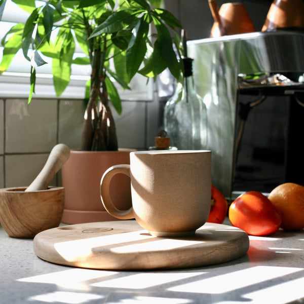 THE MORNING MUG, PEARL WHITE