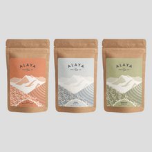 Load image into Gallery viewer, GIFT TEA BOX OF ASSAM GINGER, ASSAM, and DARJEELING GREEN TEA
