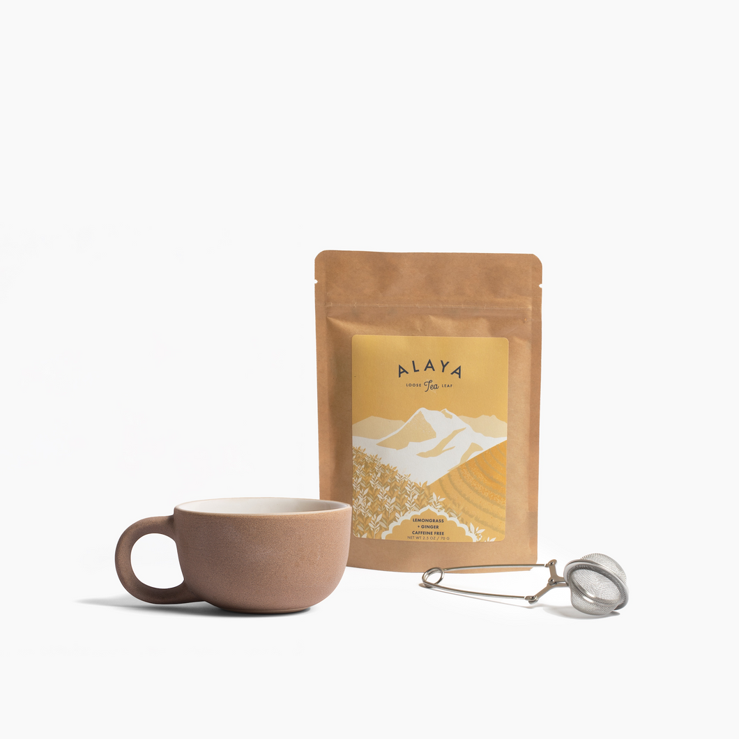 MORNING MINI MUG + TEA GIFT SET